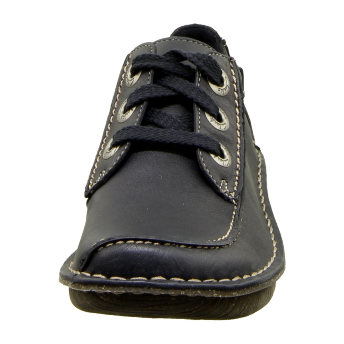 clarks funny dream navy nubuck