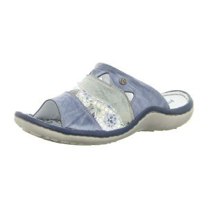 Pantoletten - Krisbut - blau-kombi