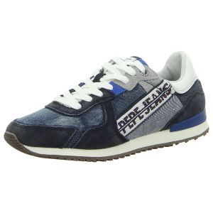 Sneaker - Pepe Jeans - Tinker Denim Tape Man - blau-kombi