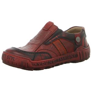 Slipper - Krisbut - rot-kombi