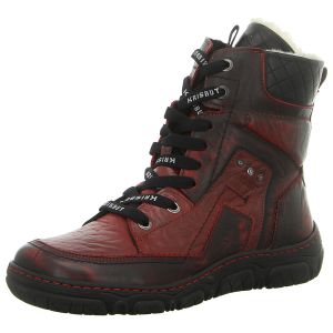 Stiefeletten - Krisbut - rot-kombi