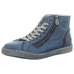 Stiefeletten - Rieker - blau