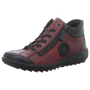 Stiefeletten - Remonte - rot kombi