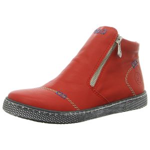 Stiefeletten - Rieker - rot