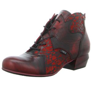 Stiefeletten - Simen - rot-kombi