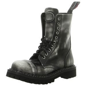 Stiefeletten - Steady's - grau-kombi