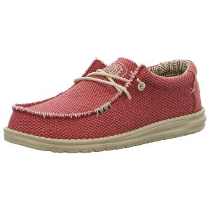 Schnrschuhe - Hey Dude - Wally Braided - pompeian red