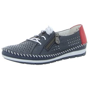 Slipper - Rieker - blau-kombi