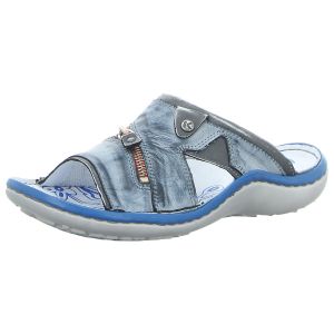 Pantoletten - Krisbut - blau-kombi