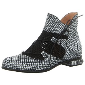 Stiefeletten - Simen - schwarz/weiss