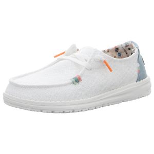 Schnrschuhe - Hey Dude - Wendy Boho - white crochet