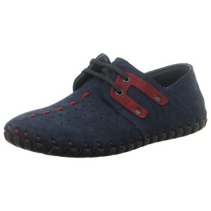 Schnrschuhe - Gemini - blau-kombi