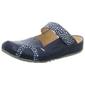 Pantoletten - Dr. Brinkmann - blau-kombi