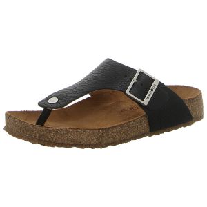 Zehentrenner - Haflinger - Bio Conny - schwarz