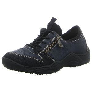 Schnrschuhe - Rieker - blau kombi