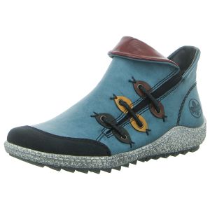 Slipper - Rieker - blau kombi