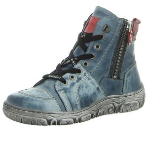 Stiefeletten - Krisbut - blau-kombi