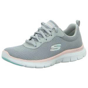 Sneaker - Skechers - Flex Appeal 4.0 - Grey/Light Pink
