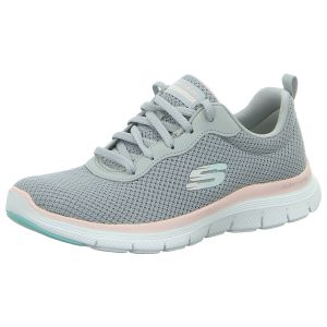 Sneaker - Skechers - Flex Appeal 4.0 - gray/light pink