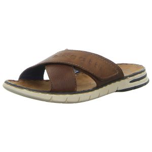 Pantoletten - Bugatti - Dario - cognac