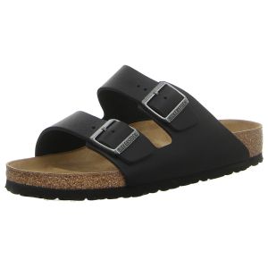 Pantoletten - Birkenstock - Arizona - vintage wood black