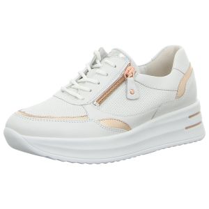 Sneaker - Waldlufer - H-Arianna - weiss rosgold weiss