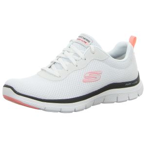 Sneaker - Skechers - Flex Appeal 4.0-Brilliant View - white/black/pink