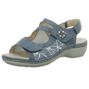 Sandalen - Remonte - blau-kombi