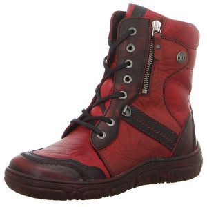 Stiefeletten - Krisbut - rot-kombi
