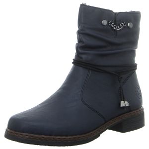 Stiefeletten - Rieker - blau
