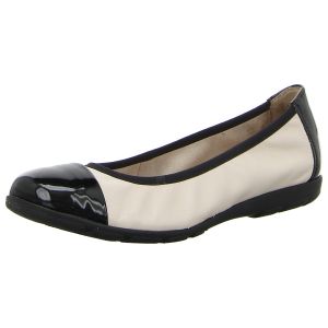 Ballerinas - Caprice - cream/black