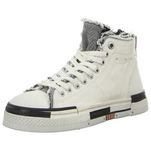 Sneaker - Rebecca White - grey/white+black stripe