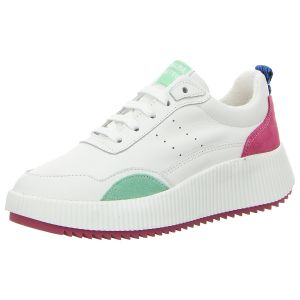 Sneaker - ONLINE SHOES - Chavi - white/green/fuchsia