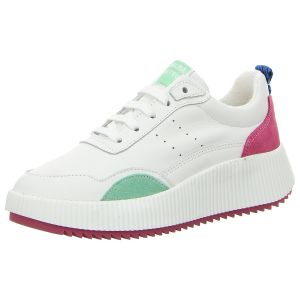 Sneaker - ONLINE SHOES - Chavi - white/green/fuchsia