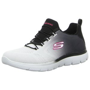 Slipper - Skechers - Summits - black&white