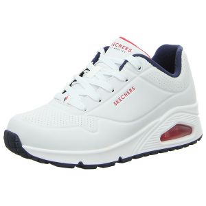 Sneaker - Skechers - UNO-Stand on Air - white/navy/red