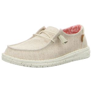 Schnrschuhe - Hey Dude - Wendy Chambray - hellbraun