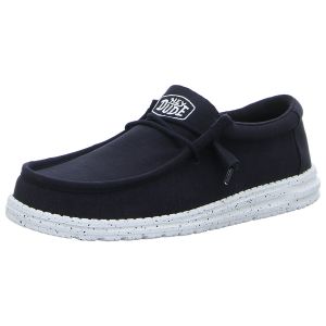 Schnrschuhe - Hey Dude - Wally Slub Canvas - navy