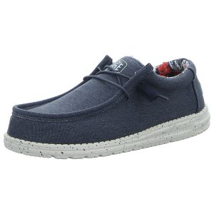 Schnrschuhe - Hey Dude - Wally Stretch Canvas - blue