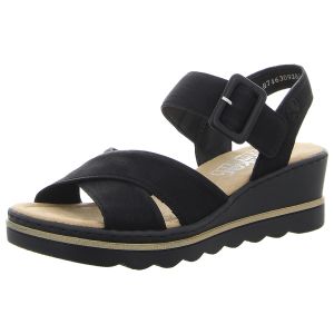 Sandalen - Rieker - schwarz