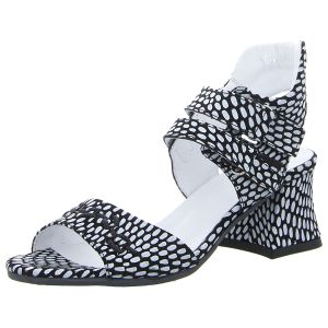 Sandaletten - Simen - schwarz weiß