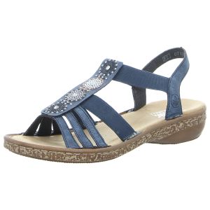 Sandalen - Rieker - blau