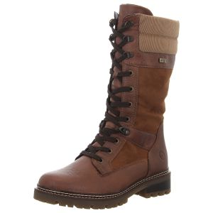 Stiefeletten - Remonte - braun kombi