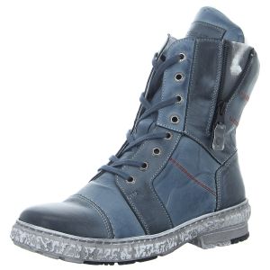 Stiefeletten - Krisbut - blau-kombi