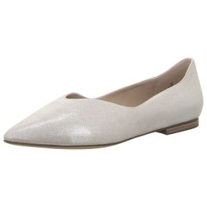 Ballerinas - Caprice - taupe metallic