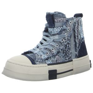 Sneaker - Rebecca White - mix glitter navy