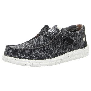 Schnrschuhe - Hey Dude - Wally Sox Stitch - black white