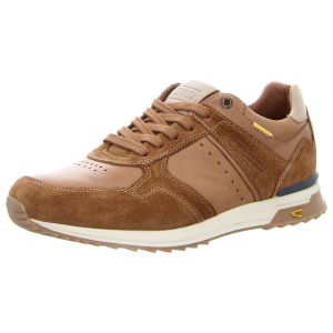 Sneaker - camel active - tan/weiss