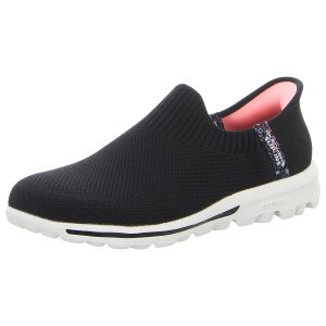 Slipper - Skechers - Go Walk Travel - black/white