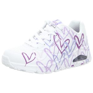 Sneaker - Skechers - UNO Spread the Love - white/multi purple